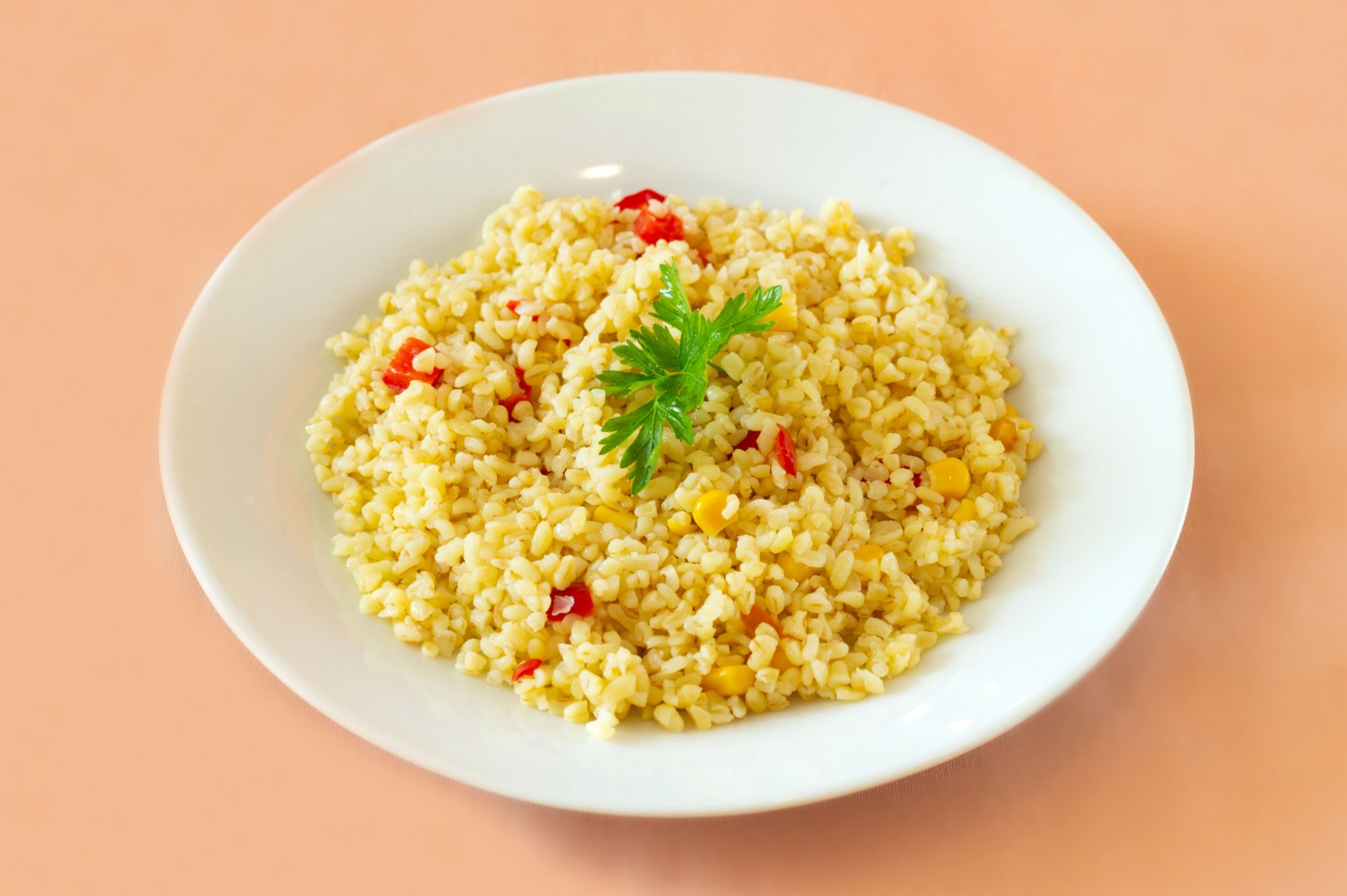 Булгур с овощами Булгур с овощами