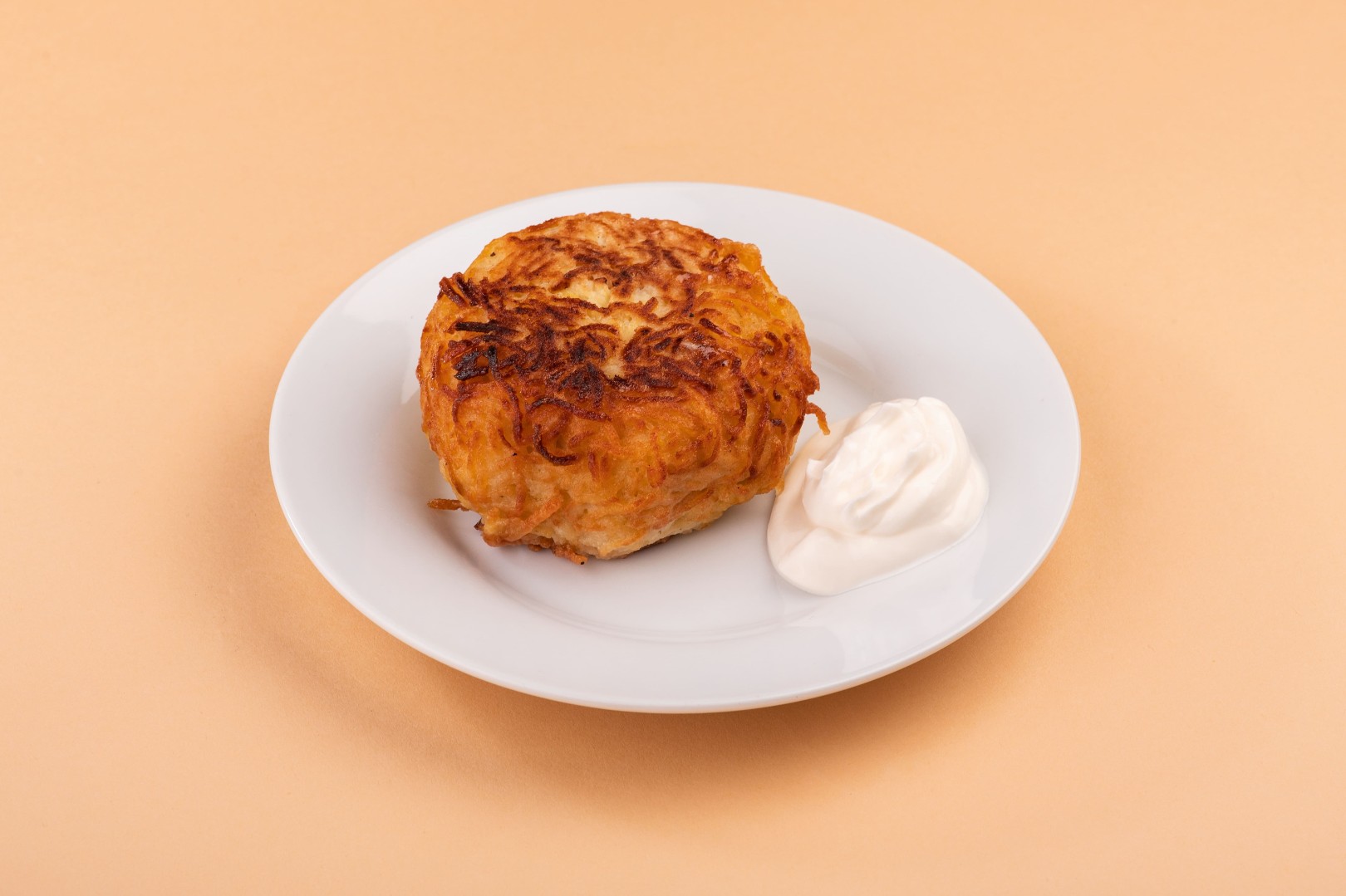 Драник с мясом и сметаной Драник с мясом и сметаной